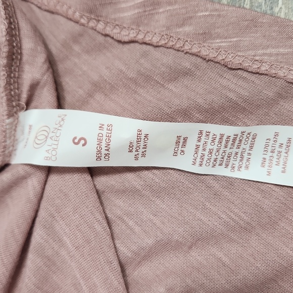 Balance Collection Tie Back Slub Tee - Picture 8 of 8